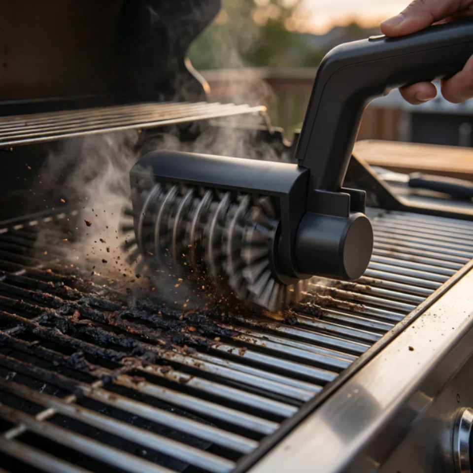 GrillCleaner Pro™ – Elektrisk Grillrenser med Kraftfuld Motor