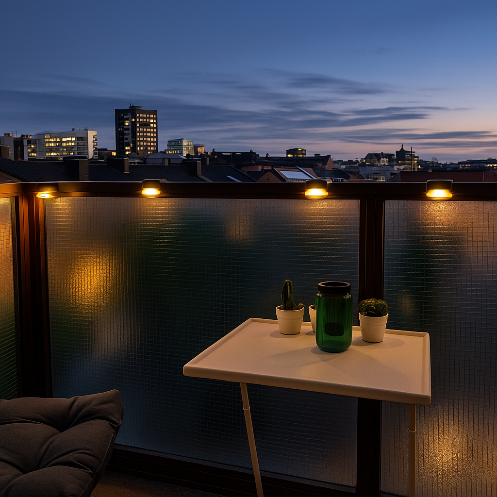 GlowStep™ – Automatisk Belysning til Trappe & Terrasse - 4-pak