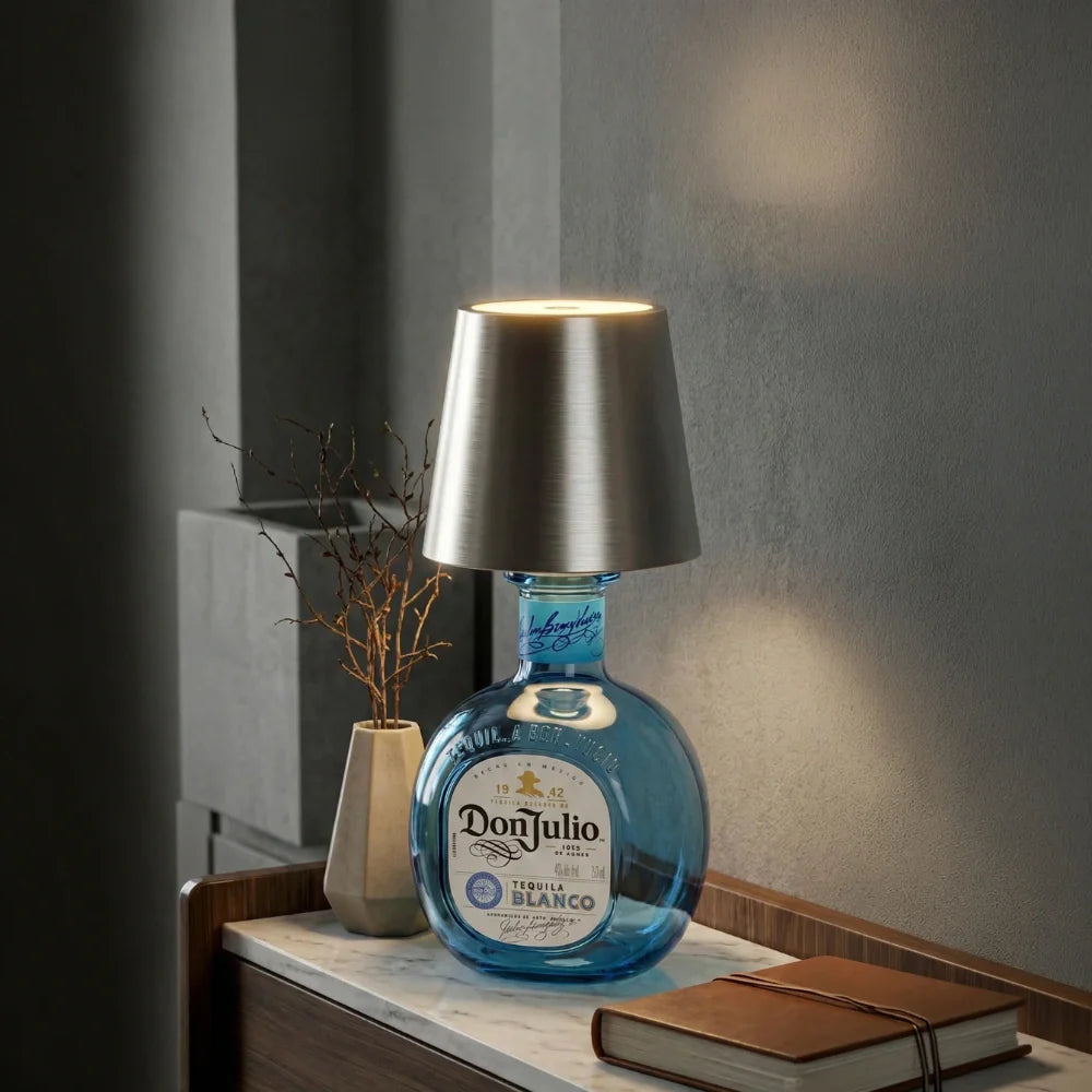 BarrelLight™ — Stilfuld FlaskeLampe