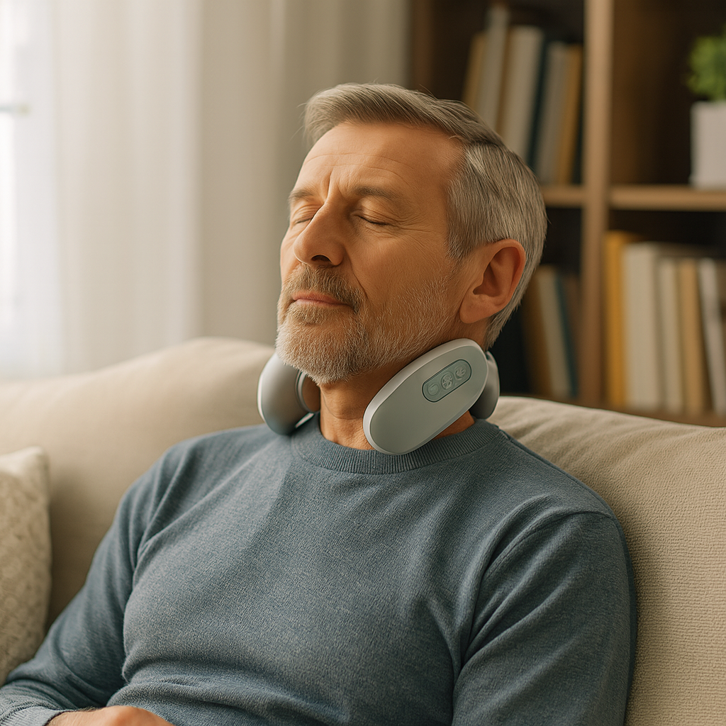 ZenPulse™ Pro Elektrisk Nakke- & Skuldermassager