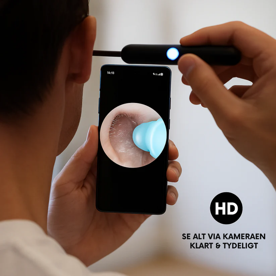 EarVision™ – smart ørrensning med kamera