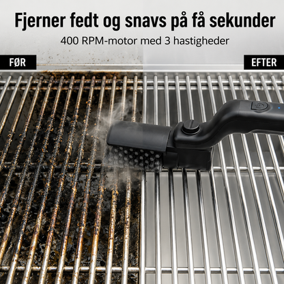 GrillCleaner Pro™ – Elektrisk Grillrenser med Kraftfuld Motor