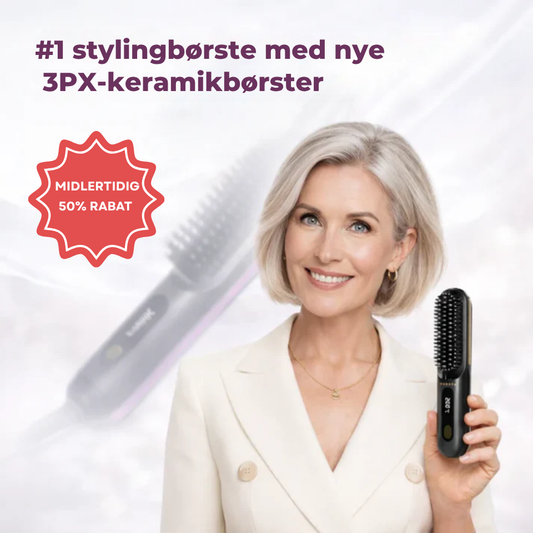 SilkBrush™ Trådløs Keramisk Stylingbørste