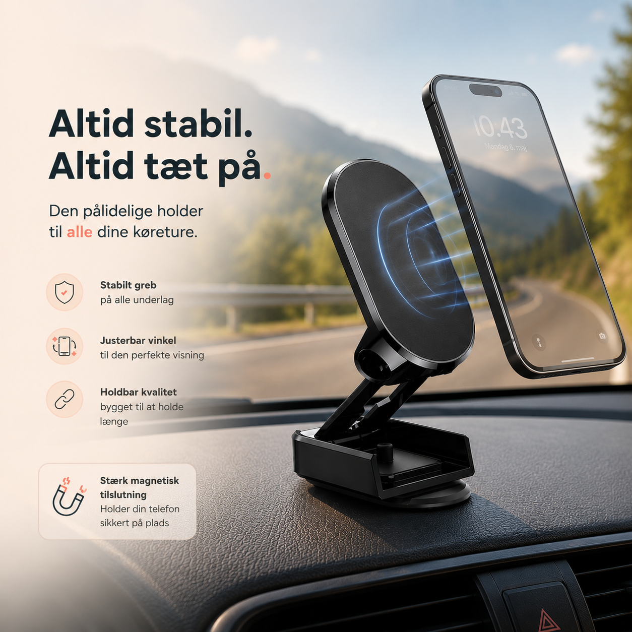 FlexMount™ — Altid den perfekte vinkel