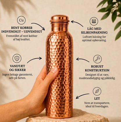 CopperPure™ — Rent vand og naturlig hydrering