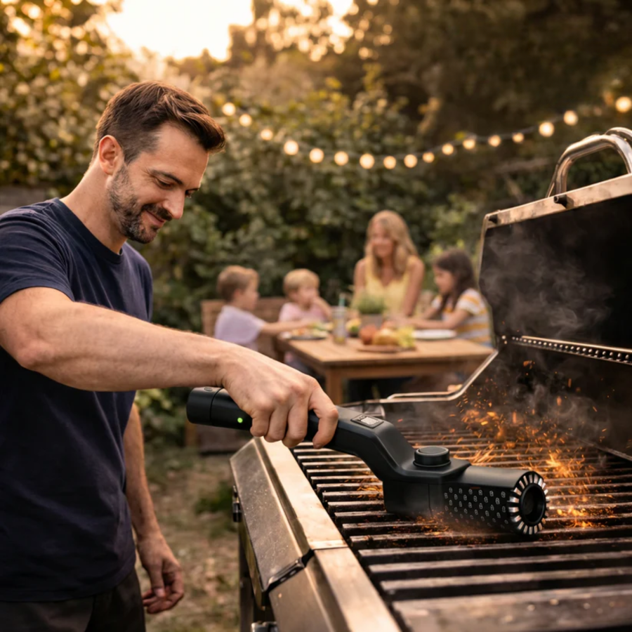 GrillCleaner Pro™ – Elektrisk Grillrenser med Kraftfuld Motor
