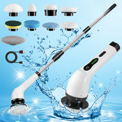 PowerScrub™ Elektrisk Rengøringsbørste – Rengør Hurtigere & Nemmere