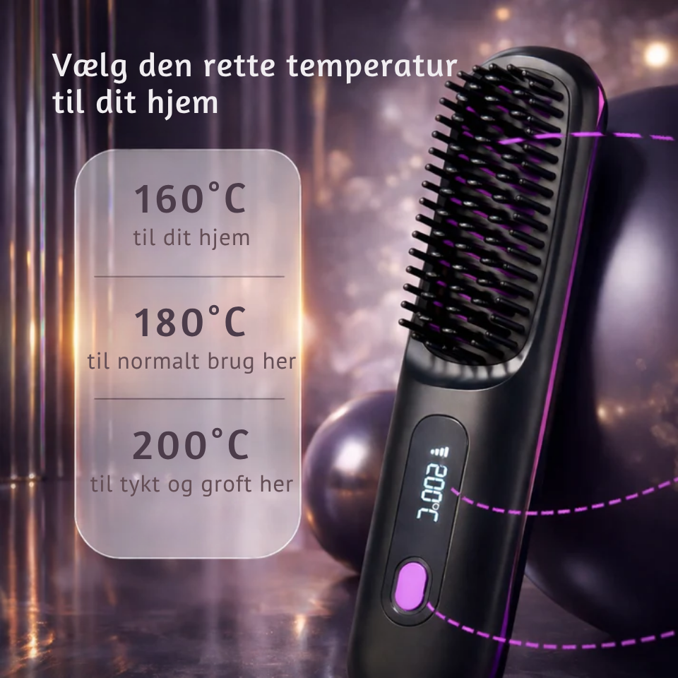 SilkBrush™ Trådløs Keramisk Stylingbørste