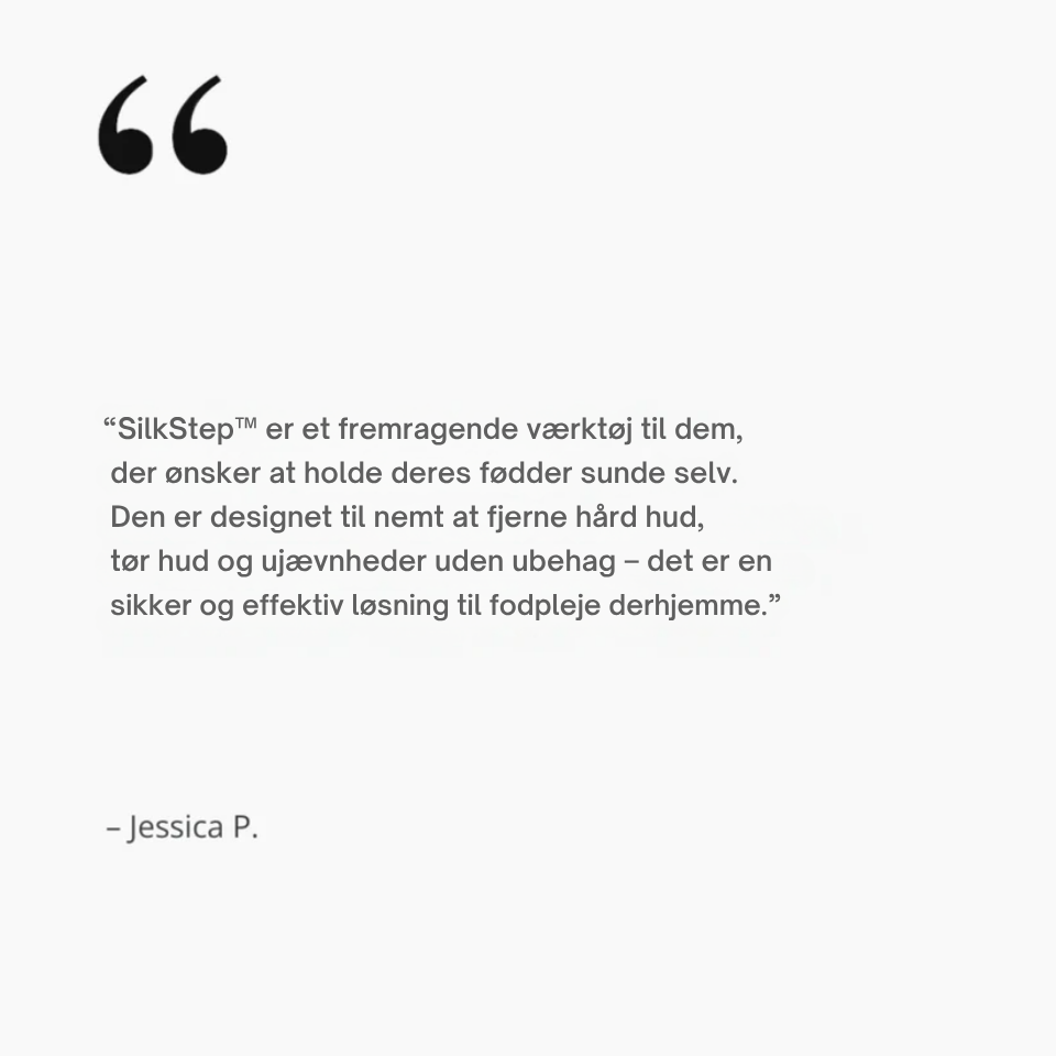 SilkStep™ – Lena Fødder På Få Minutter