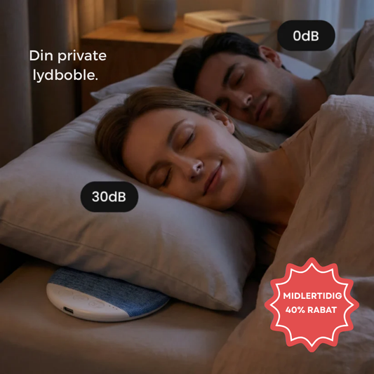 SleepWhisper™ – Din private lydboble i sengen