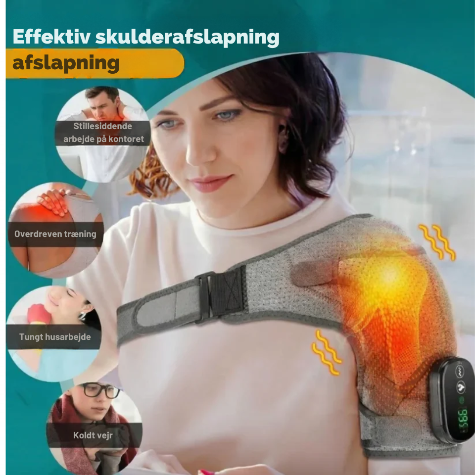 Thermora™ – Varme & Massage til Spændte Skuldre