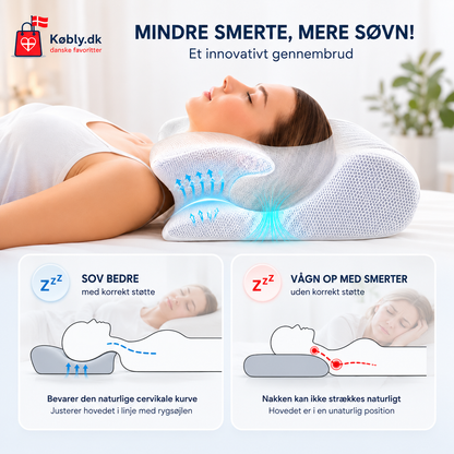 ErgoDream™ - Vågn op uden nakkesmerter – hver eneste morgen