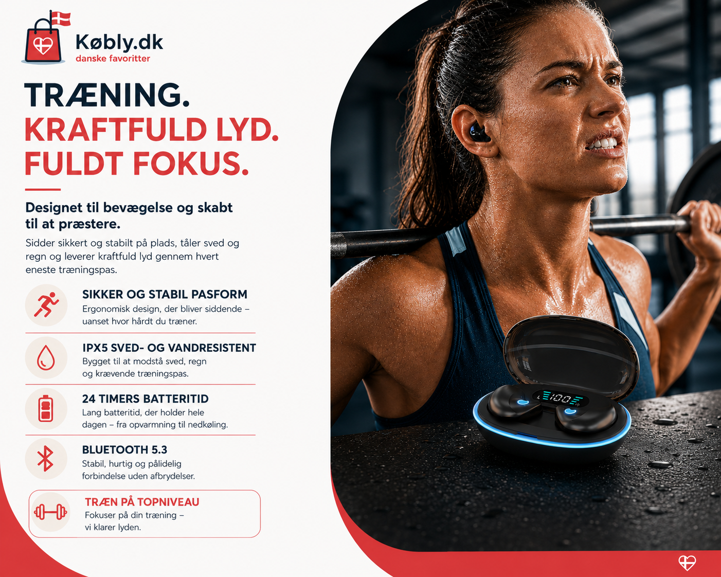 NoiseAway™ Lyddæmpende Ørepropper – Til Sport, Fokus & Søvn