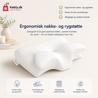 ErgoDream™ - Vågn op uden nakkesmerter – hver eneste morgen