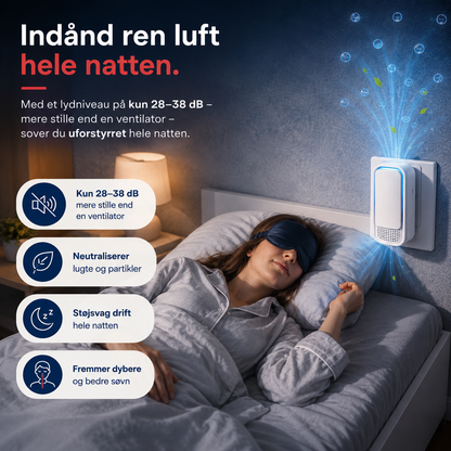 NordAura™ Luftforbedrer – 1+1 GRATIS - For Friskere Luft i Hele Hjemmet