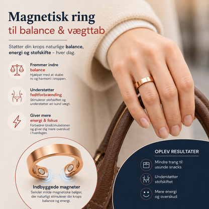 Veloria™ Balansring – Mindre stress & bedre søvn – helt naturligt 1+1 GRATIS