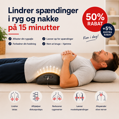 SpineRelief Pro™ – Slip af med spændinger i ryggen på bare 15 minutter om dagen